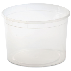 64 oz Plastic Soup Containers (Lids Included) – Stores Depot